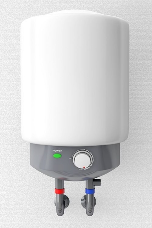 white tankless water heater